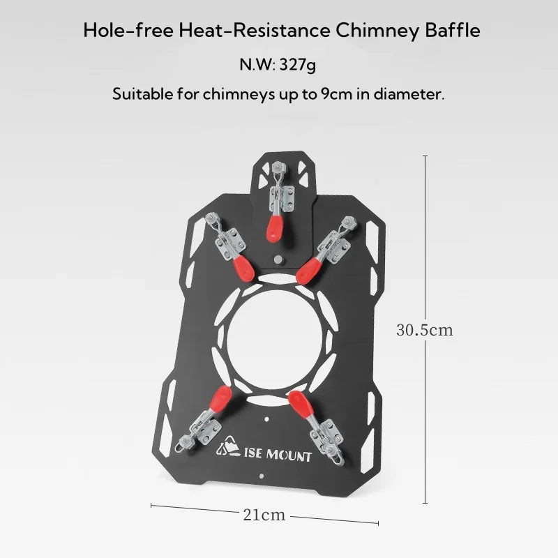 Clip-On Aluminum Stove Jack