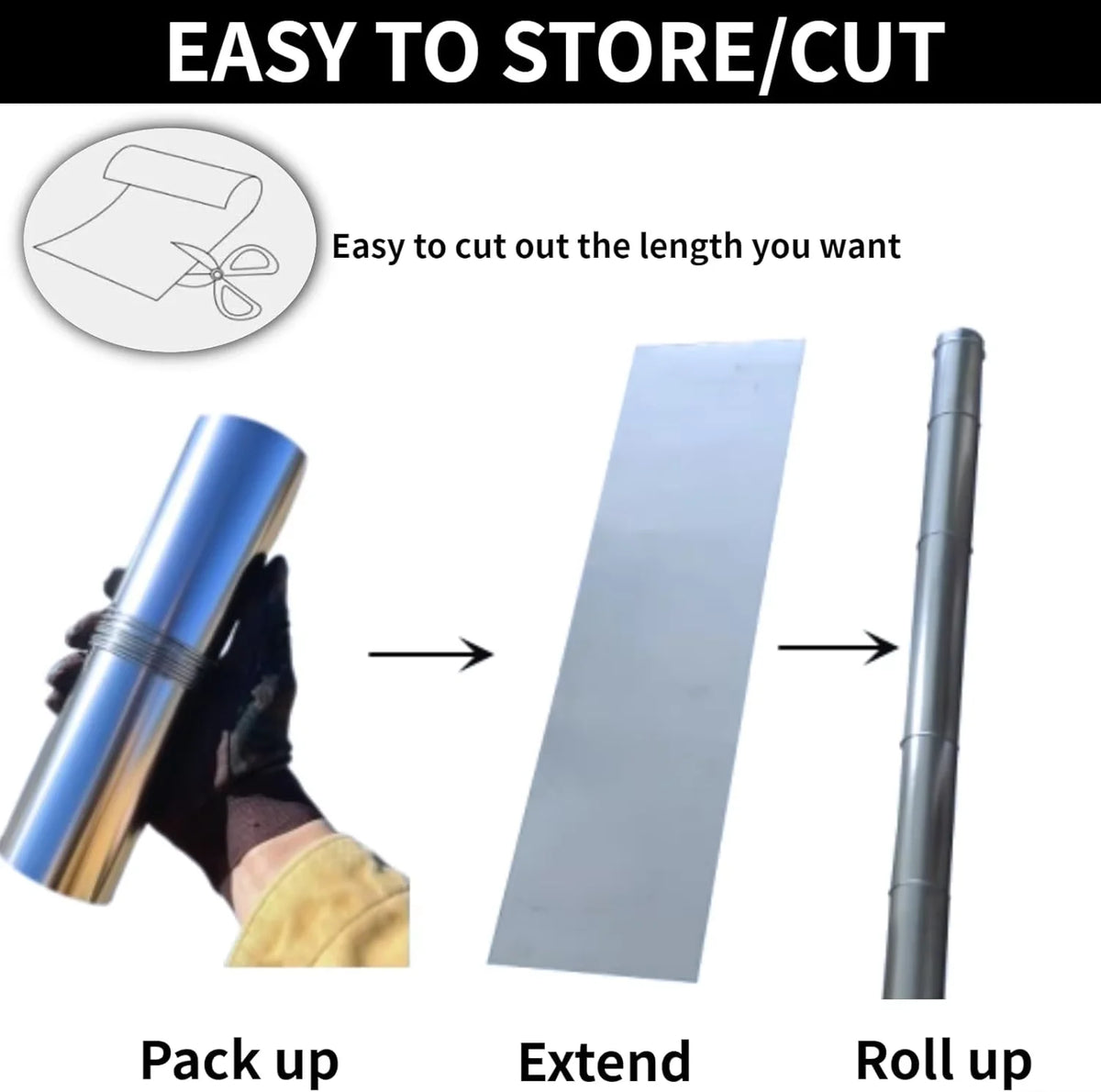 Titanium Stove Pipe
