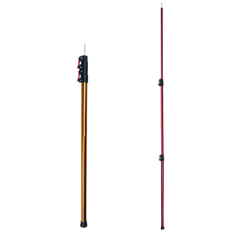 Telescopic Aluminum Tent and Tarp Pole