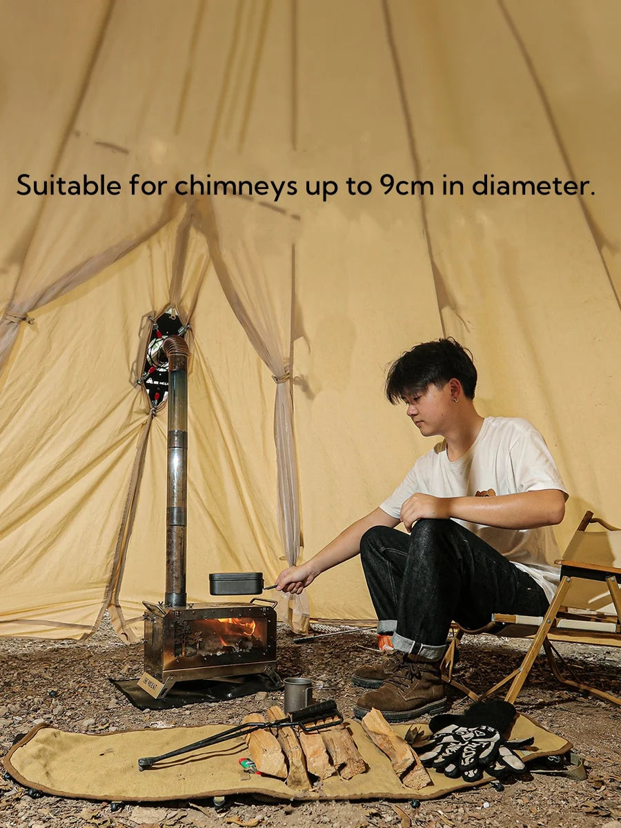 Clip-On Aluminum Stove Jack