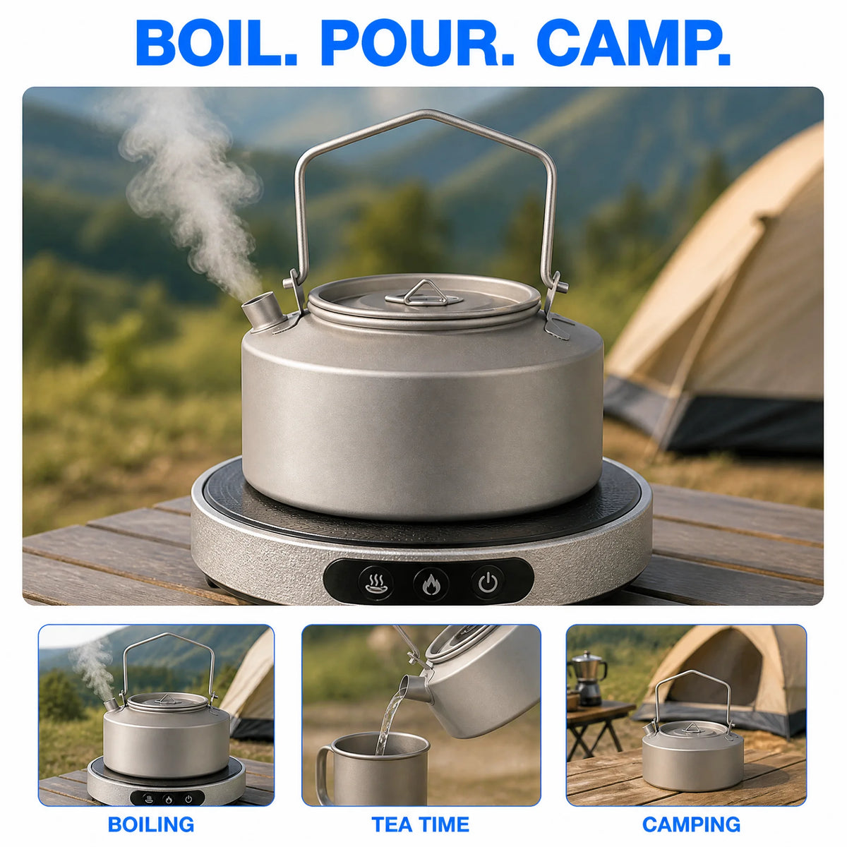 Titanium Camp Kettle
