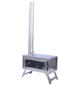 Fully Collapsible Stainless Tent Stove