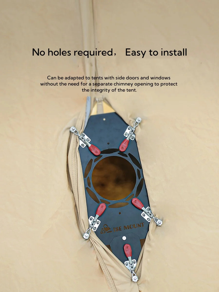 Clip-On Aluminum Stove Jack
