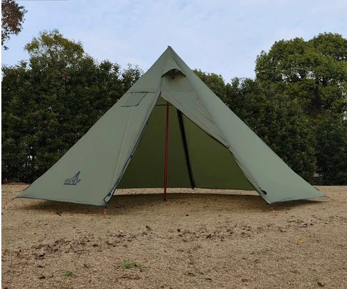 4 m Tipi Hot Tent with Telescopic Center Pole